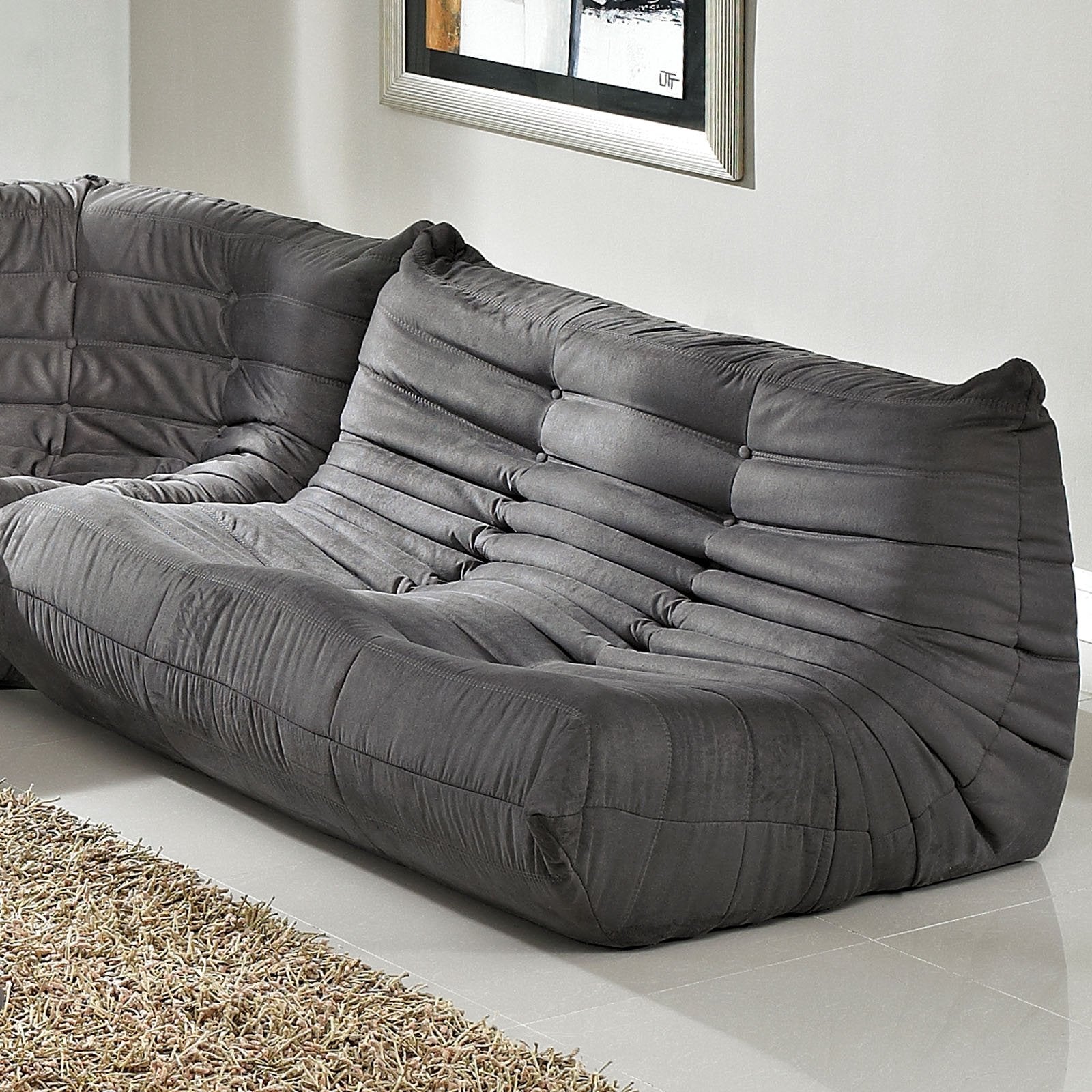 Modway Waverunner Loveseat In Light Gray